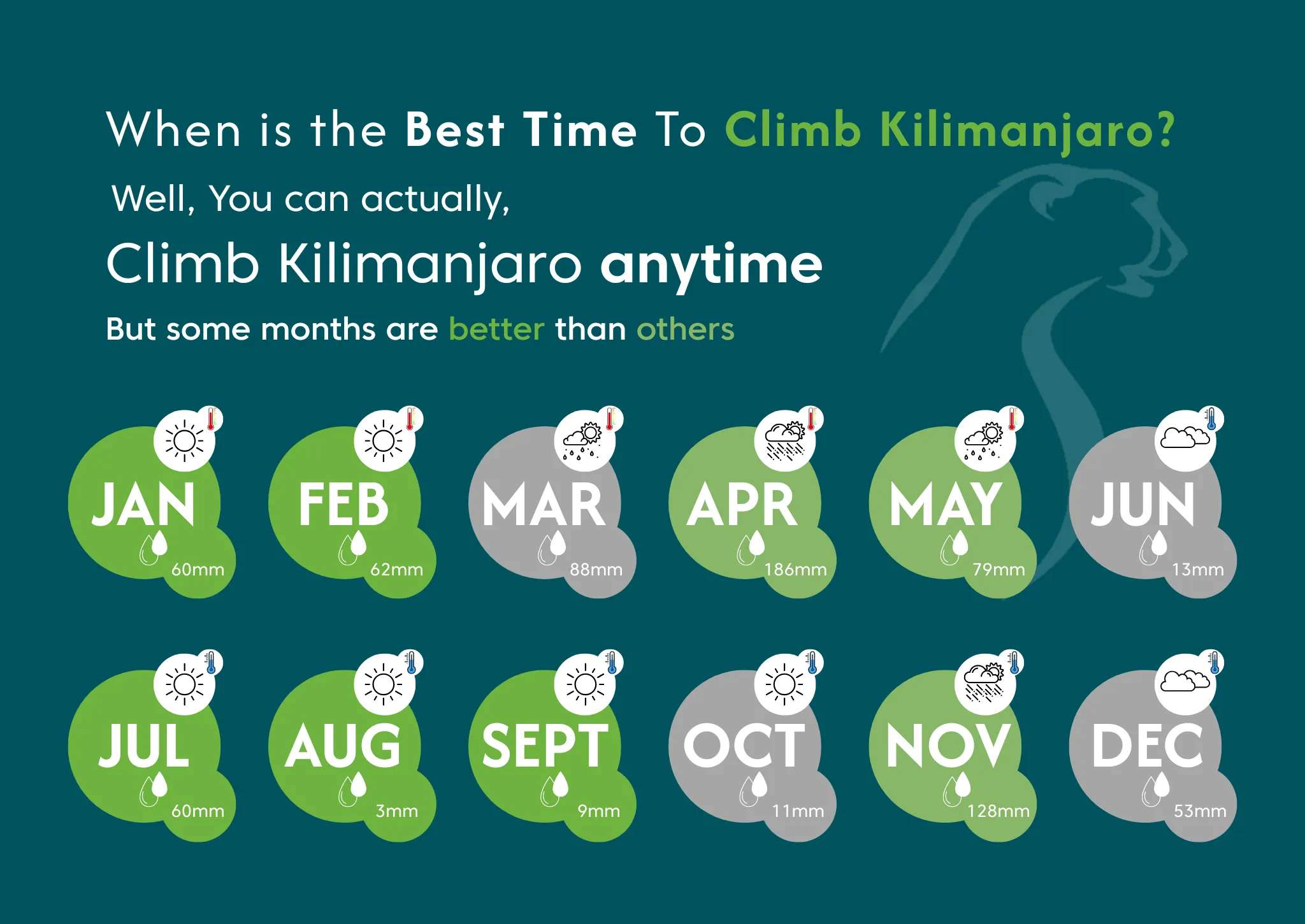 Best Time To Climb Kilimanjaro