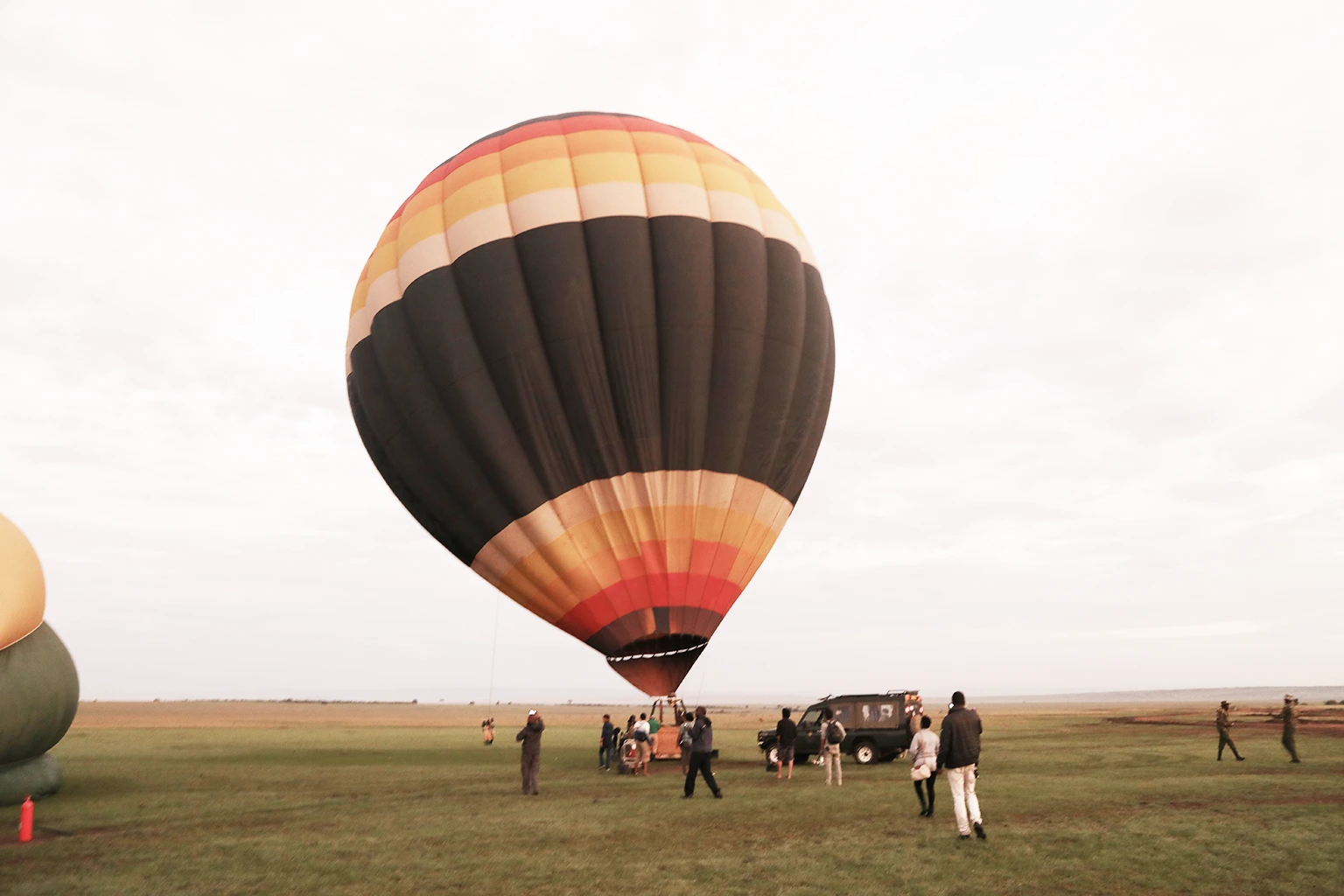 Hot Air Balloon Safari Game Drive