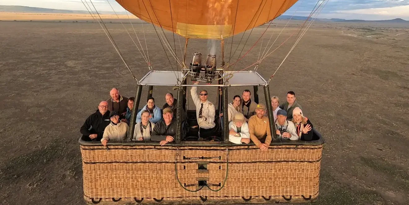 Hot Air Balloon Safari