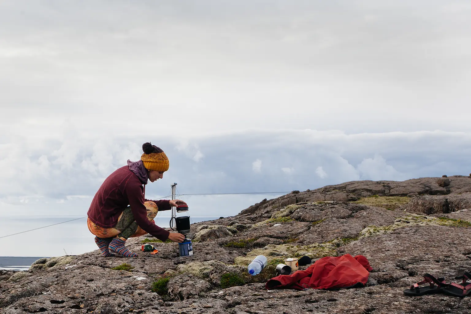 Drinking Water on Kilimanjaro